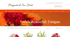 Desktop Screenshot of pennypackerflorist.com